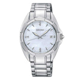SEIKO GENERAL SKK885P1 QUARTZ STAINLESS STEEL WOMEN'S SILVER WATCH - H2 Hub Watches