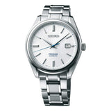 SEIKO PRESAGE SJE073J1 AUTOMATIC LIMITED EDITION STAINLESS STEEL MEN'S SILVER WATCH - H2 Hub Watches