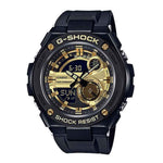 CASIO G-SHOCK GST-210B-1A9DR G-STEEL DIGITAL QUARTZ BLACK STAINLESS STEEL RESIN STRAP MEN'S WATCH - H2 Hub Watches