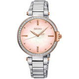 SEIKO GENERAL MALLISTO SRZ514P1 STAINLESS STEEL WOMEN'S TWO TONE WATCH - H2 Hub Watches