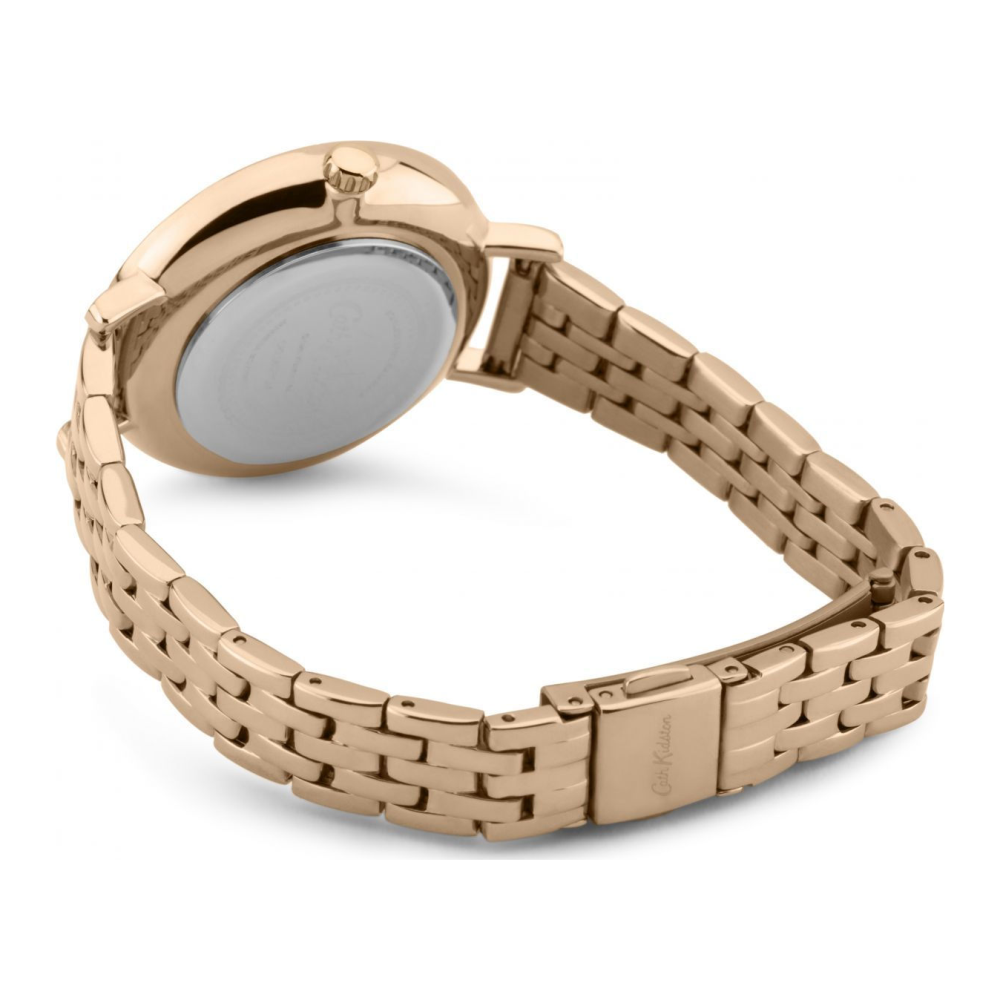 CATH KIDSTON QUARTZ MID WILD POPPIES ROSE GOLD STAINLESS STEEL CKL060RGM LADIES WATCH - H2 Hub Watches