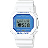 CASIO G-SHOCK DW-5600WB-7CR WHITE RESIN STRAP MEN'S WATCH
