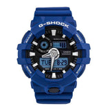 CASIO G-SHOCK GA-700-2ADR DIGITAL QUARTZ BLUE RESIN MEN'S WATCH - H2 Hub Watches