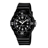 CASIO GENERAL LRW-200H-1BVDF QUARTZ BLACK RESIN WOMEN'S WATCH - H2 Hub Watches