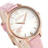 CATH KIDSTON BUTTON SPOT PINK STRAP ALLOY CKL088P WOMEN'S WATCH - H2 Hub Watches