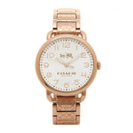 COACH DELANCEY ANALOG QUARTZ ROSE GOLD STAINLESS STEEL 14502497 WOMEN'S WATCH - H2 Hub Watches