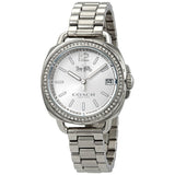 COACH TATUM ANALOG QUARTZ SILVER STAINLESS STEEL 14502588 WOMEN'S WATCH