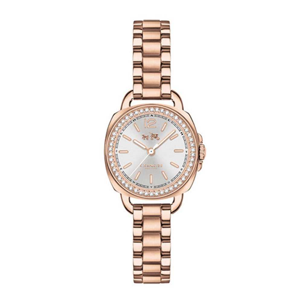 COACH TATUM ANALOG QUARTZ ROSE GOLD STAINLESS STEEL 14502643 WOMEN'S WATCH - H2 Hub Watches