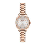 COACH TATUM ANALOG QUARTZ ROSE GOLD STAINLESS STEEL 14502643 WOMEN'S WATCH - H2 Hub Watches