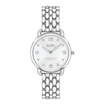 COACH DELANCEY ANALOG QUARTZ SILVER STAINLESS STEEL 14502781 WOMEN'S WATCH - H2 Hub Watches