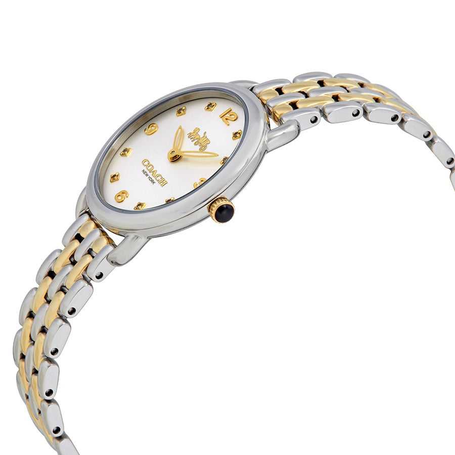 COACH DELANCEY ANALOG QUARTZ TWO TONE STAINLESS STEEL 14502784 WOMEN'S WATCH - H2 Hub Watches