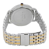 COACH DELANCEY ANALOG QUARTZ TWO TONE STAINLESS STEEL 14502788 WOMEN'S WATCH - H2 Hub Watches