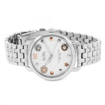 COACH DELANCEY ANALOG QUARTZ SILVER STAINLESS STEEL 14502810 WOMEN'S WATCH - H2 Hub Watches