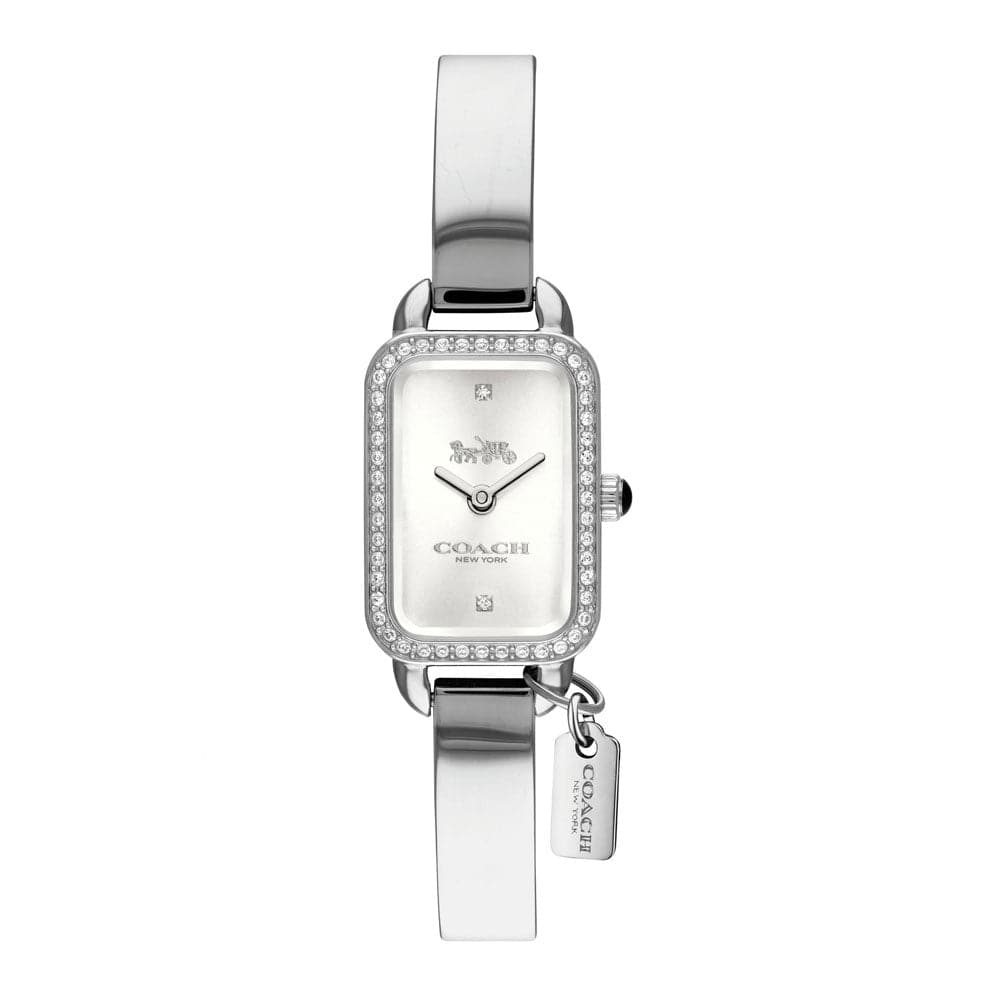 COACH LUDLOW ANALOG QUARTZ SILVER STAINLESS STEEL 14502823 WOMEN'S WATCH - H2 Hub Watches