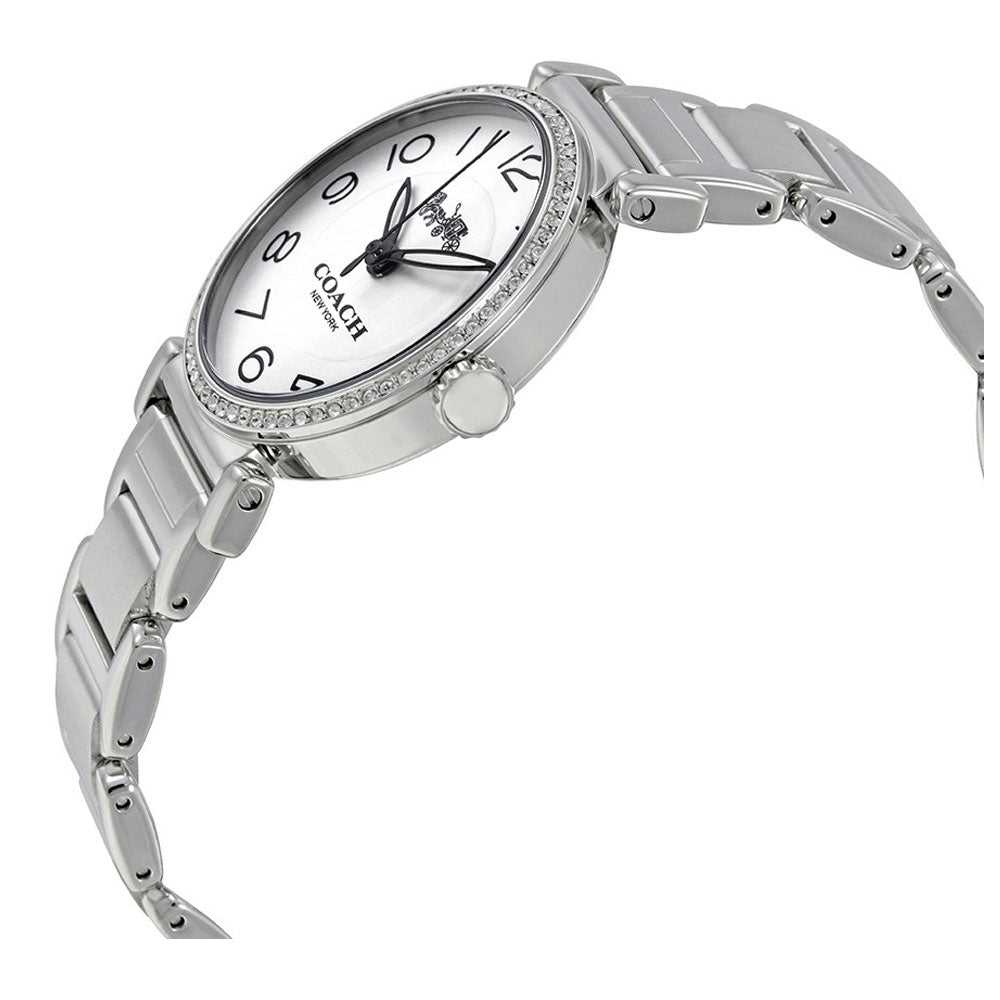 COACH MADISON ANALOG QUARTZ SILVER STAINLESS STEEL 14502854 WOMEN'S WATCH - H2 Hub Watches