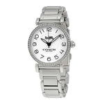 COACH MADISON ANALOG QUARTZ SILVER STAINLESS STEEL 14502854 WOMEN'S WATCH - H2 Hub Watches