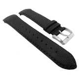 HUGO BOSS CHRONOGRAPH DRIVER SILVER STAINLESS STEEL 1513087 BLACK LEATHER STRAP MEN'S WATCH - H2 Hub Watches