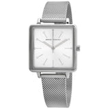 ARMANI EXCHANGE QUARTZ CRYSTAL SILVER DIAL LADIES WATCH AX5800