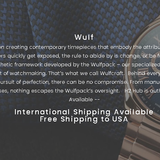 WULF LYCAN-X WF03.04M SWISS MECHANICAL BRACELET MEN'S WATCH - H2 Hub Watches