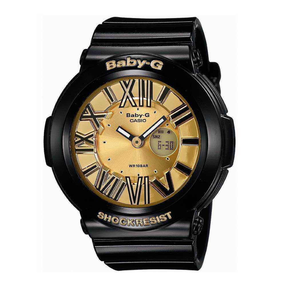 CASIO BABY-G BGA-160-1BDR DIGITAL QUARTZ BLACK RESIN WOMEN'S WATCH - H2 Hub Watches