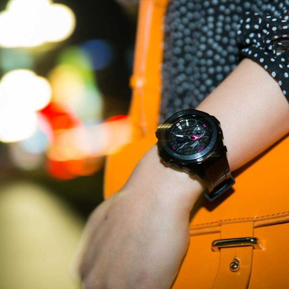 CASIO BABY-G BGA-225G-1ADR DIGITAL QUARTZ BLACK RESIN WOMEN'S WATCH - H2 Hub Watches