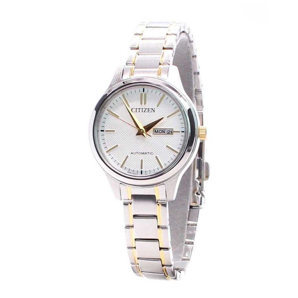 CITIZEN PD7144-57AB AUTOMATIC TWO TONE STAINLESS STEEL WOMEN'S WATCH - H2 Hub Watches