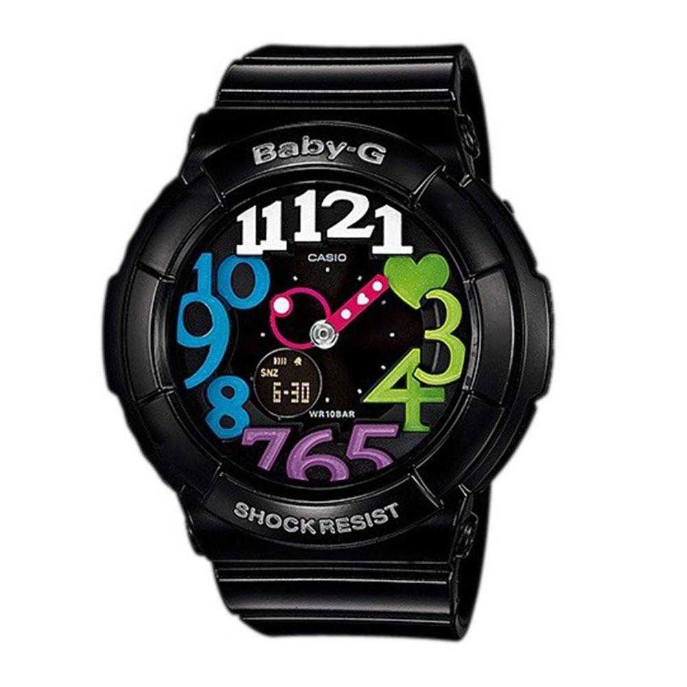 CASIO BABY G BGA 131 1B2DR DIGITAL QUARTZ BLACK RESIN WOMEN S