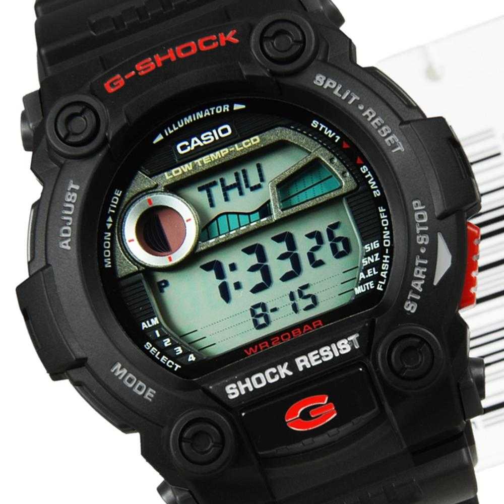 CASIO G-SHOCK G-7900-1DR DIGITAL QUARTZ BLACK RESIN MEN'S WATCH - H2 Hub Watches