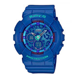 CASIO BABY-G BA-120LP-2ADR DIGITAL QUARTZ BLUE RESIN WOMEN'S WATCH - H2 Hub Watches