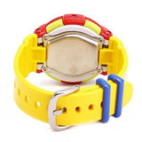 CASIO BABY-G BGA-131-4B5DR DIGITAL QUARTZ RED YELLOW RESIN WOMEN'S WATCH - H2 Hub Watches