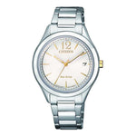 CITIZEN FE6124-85A ECO-DRIVE SILVER STAINLESS STEEL WOMEN'S WATCH - H2 Hub Watches