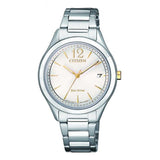 CITIZEN FE6124-85A ECO-DRIVE SILVER STAINLESS STEEL WOMEN'S WATCH - H2 Hub Watches