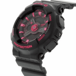 CASIO BABY-G BA-111-1ADR DIGITAL QUARTZ BLACK RESIN WOMEN'S WATCH - H2 Hub Watches
