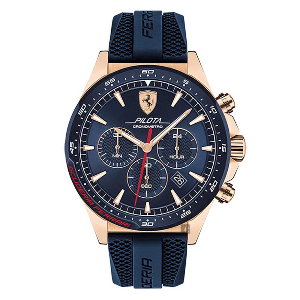 FERRARI SCUDERIA PILOTA RACER 0830621 MEN'S WATCH - H2 Hub Watches