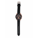 CASIO EDIFICE EFR-559BGL-1AVUDF CHRONOGRAPH BLACK LEATHER STRAP MEN'S WATCH - H2 Hub Watches