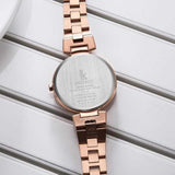 SEIKO LUKIA SUT334J1 SOLAR STAINLESS STEEL WOMEN'S ROSE GOLD WATCH - H2 Hub Watches