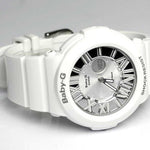 CASIO BABY-G BGA-160-7B1DR NEON ILLUMINATOR DIGITAL QUARTZ WHITE RESIN WOMEN'S WATCH - H2 Hub Watches