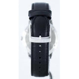 SEIKO GENERAL SGEH69P1 ANALOG MEN'S BLACK LEATHER STRAP WATCH - H2 Hub Watches