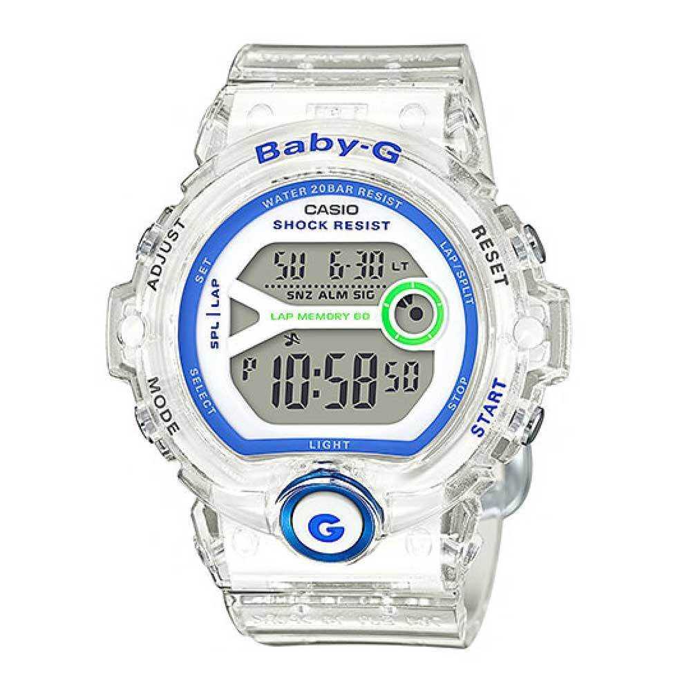 CASIO BABY-G BG-6903-7DDR DIGITAL QUARTZ TRANSPARENT RESIN WOMEN'S WATCH - H2 Hub Watches