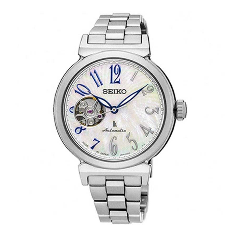 SEIKO LUKIA SSA839J1 AUTOMATIC STAINLESS STEEL WOMEN'S SILVER WATCH - H2 Hub Watches
