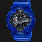 CASIO G-SHOCK GA-110CR-2ADR DIGITAL QUARTZ BLUE RESIN MEN'S WATCH - H2 Hub Watches