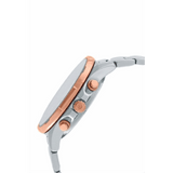 CASIO EDIFICE EFR-304PG-2AVUDF 3-HAND ANALOG TWO TONE STAINLESS STEEL MEN'S WATCH - H2 Hub Watches