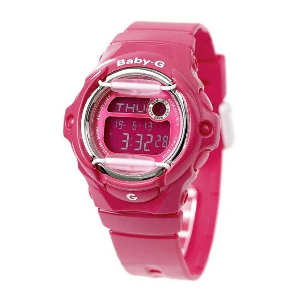 CASIO BABY-G BG-169R-4BDR DIGITAL QUARTZ PINK RESIN WOMEN'S WATCH - H2 Hub Watches