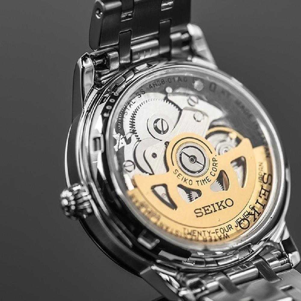 SEIKO PRESAGE SSA808J1 AUTOMATIC STAINLESS STEEL WOMEN'S TWO TONE WATCH - H2 Hub Watches