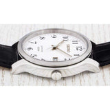 SEIKO GENERAL SGEH69P1 ANALOG MEN'S BLACK LEATHER STRAP WATCH - H2 Hub Watches