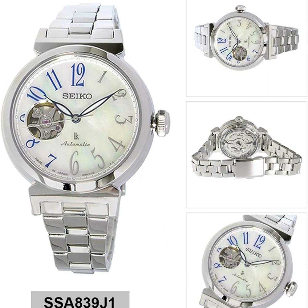 SEIKO LUKIA SSA839J1 AUTOMATIC STAINLESS STEEL WOMEN'S SILVER WATCH - H2 Hub Watches