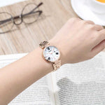 SEIKO LUKIA SUT334J1 SOLAR STAINLESS STEEL WOMEN'S ROSE GOLD WATCH - H2 Hub Watches