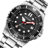 CITIZEN NJ0120-81E PROMASTER MECHANICAL BLACK DIAL AUTOMATIC STAINLESS STEEL MEN'S WATCH