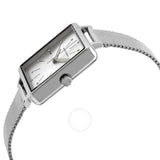 ARMANI EXCHANGE QUARTZ CRYSTAL SILVER DIAL LADIES WATCH AX5800