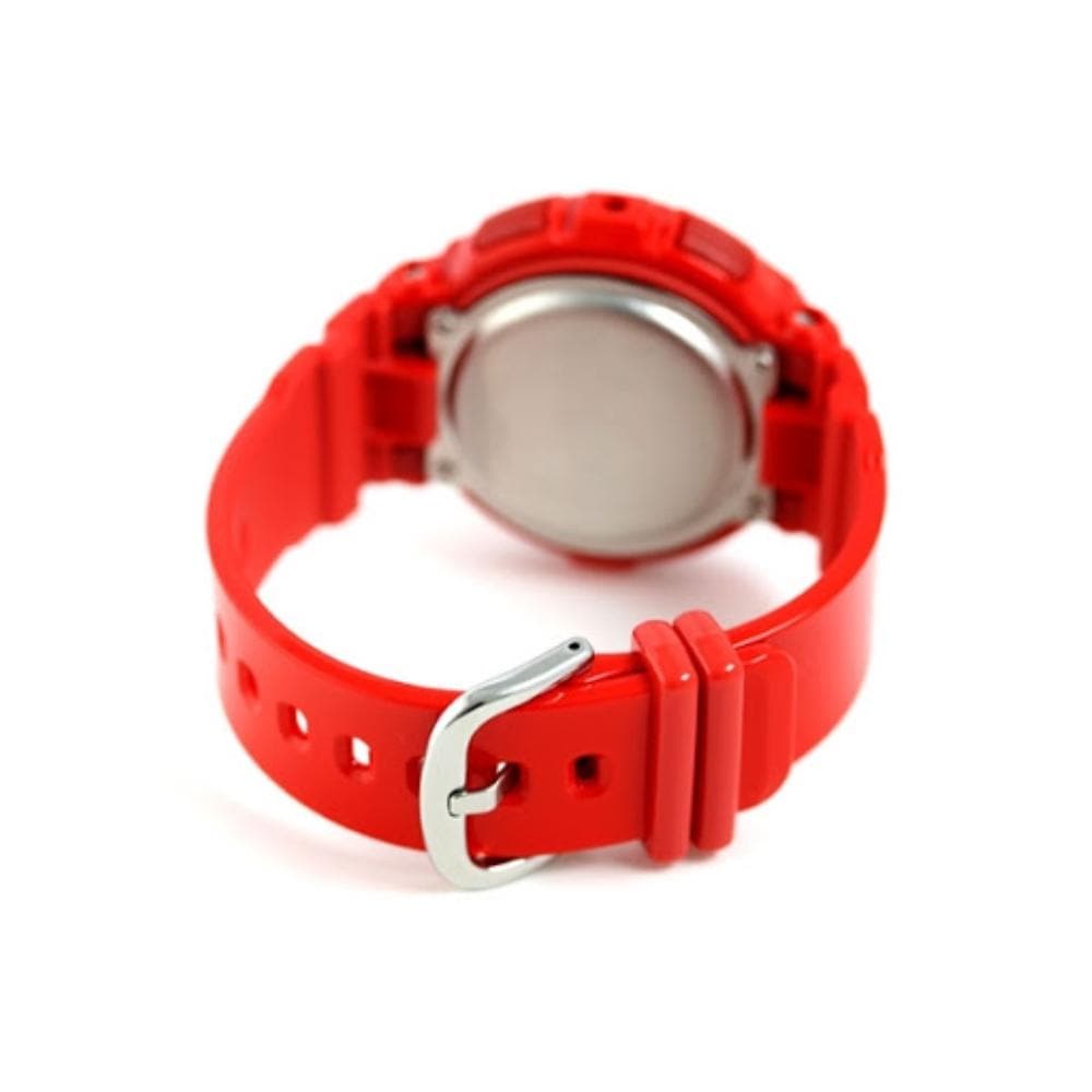 CASIO BABY-G BGA-195M-4ADR DIGITAL QUARTZ RED RESIN WOMEN'S WATCH - H2 Hub Watches